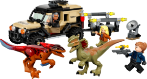 lego 76951 transport pyroraptora i dilofozaura