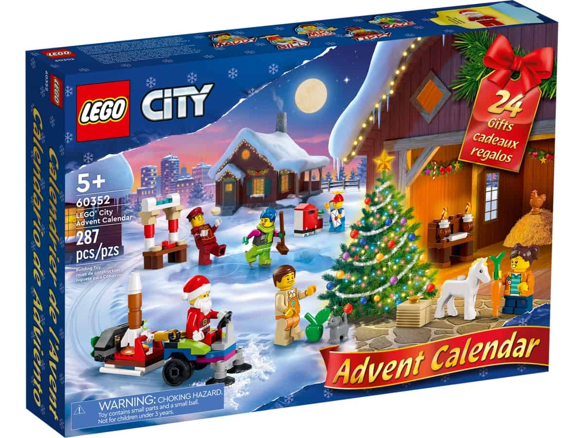 lego city advent calendar 60352