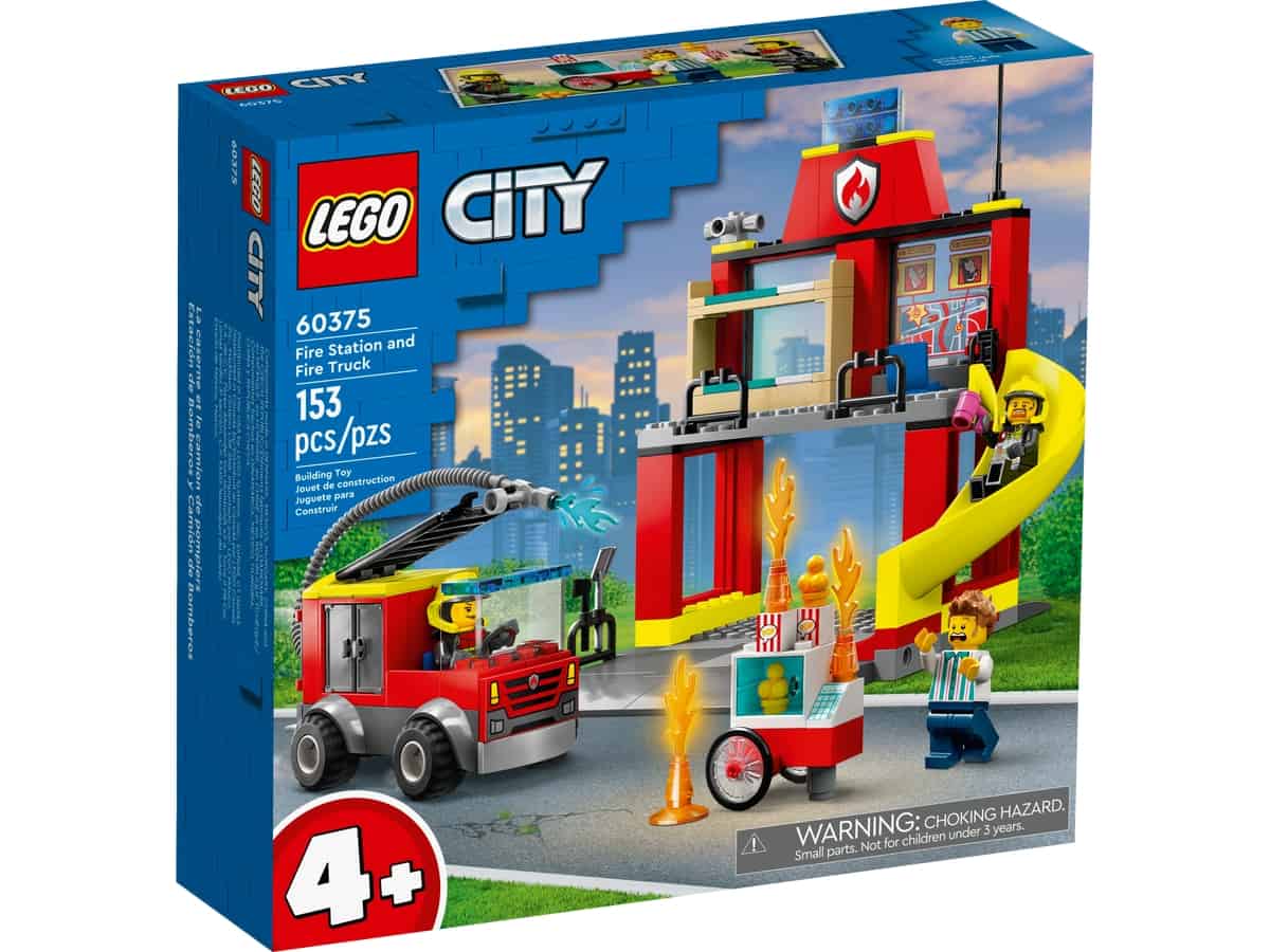 fire station and fire truck 60375