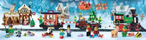 Puzzle LEGO Świąteczny pociąg 5008258