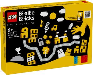 LEGO Zabawa z alfabetem Braille’a — niemiecki 40722