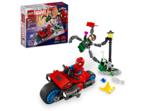 LEGO Pościg na motocyklu: Spider-Man vs. Doc Ock 76275