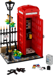 LEGO Czerwona londyńska budka telefoniczna 21347