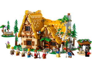 LEGO Chatka Królewny Śnieżki i siedmiu krasnoludków 43242