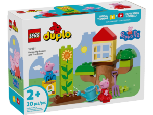LEGO Ogród i domek na drzewie Peppy 10431