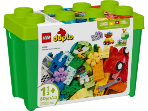 LEGO Pudełko w kształcie klocka z autami i ciężarówkami 10439