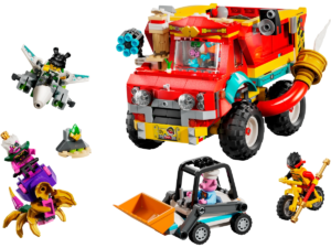 LEGO Ciężarówka ekipy Monkie Kida 80055