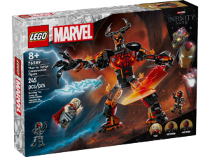 LEGO Thor kontra figurka konstrukcyjna Surtura 76289