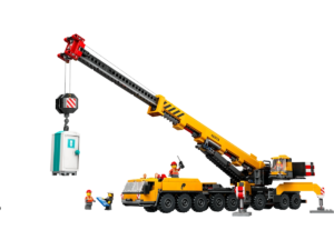 LEGO Żółty ruchomy żuraw 60409