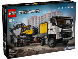 LEGO Ciężarówka Volvo FMX i koparka EC230 Electric 42175