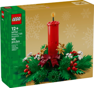 LEGO Świąteczna dekoracja stołu 40743