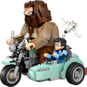 LEGO Przejażdżka motocyklowa Hagrida i Harry’ego 76443