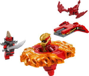 LEGO Smoczy spinner Spinjitzu Kaia 71823