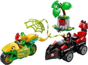 LEGO Pościg Spina za Electro w dinopojeździe 11198