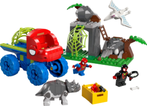 LEGO Misja ratunkowa zespołu Spidey’ego w dinoterenówce 11199